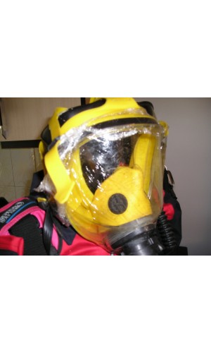 ماسک تمام صورت سیلسکونی غواصی دست دوم (ایتالیایی)